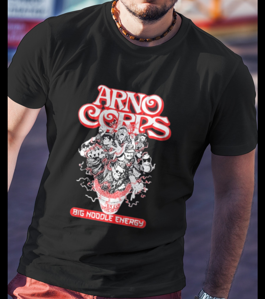ArnoCorps Big Noodle Energy Alinamin Bui Cup T-Shirt