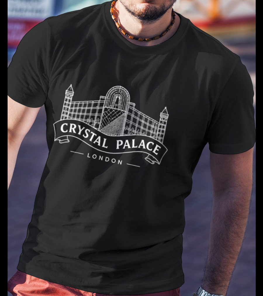 Crystal Palace London Architecture Sketch T-Shirt