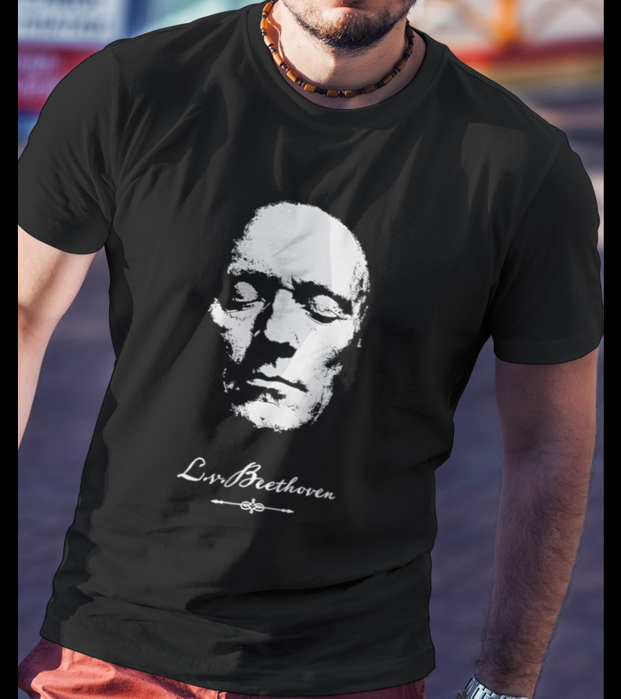 Ludwig Van Beethoven Mask T-Shirt