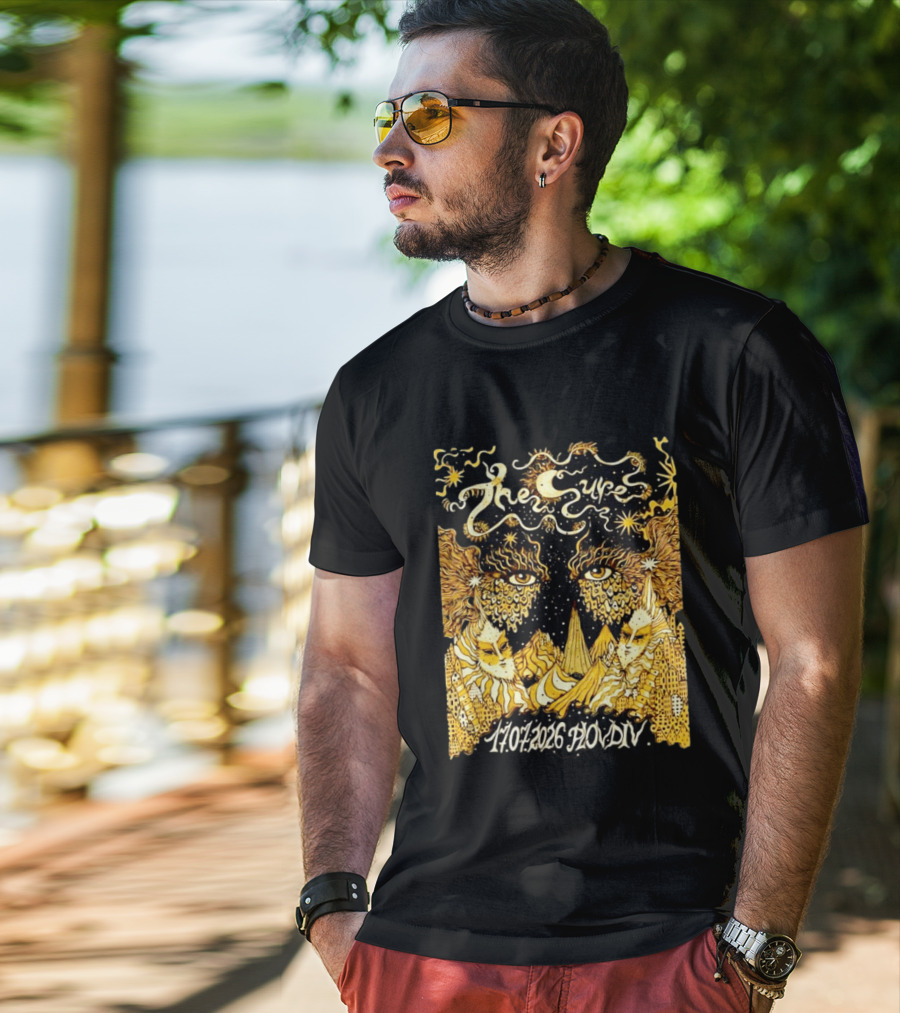 The Cure 17 July 2026 Plovdiv Concert Live Music Event T-Shirt