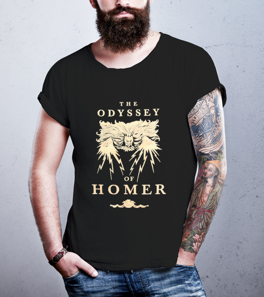 The Odyssey Of Homer Mythical Lightning Lion T-Shirt