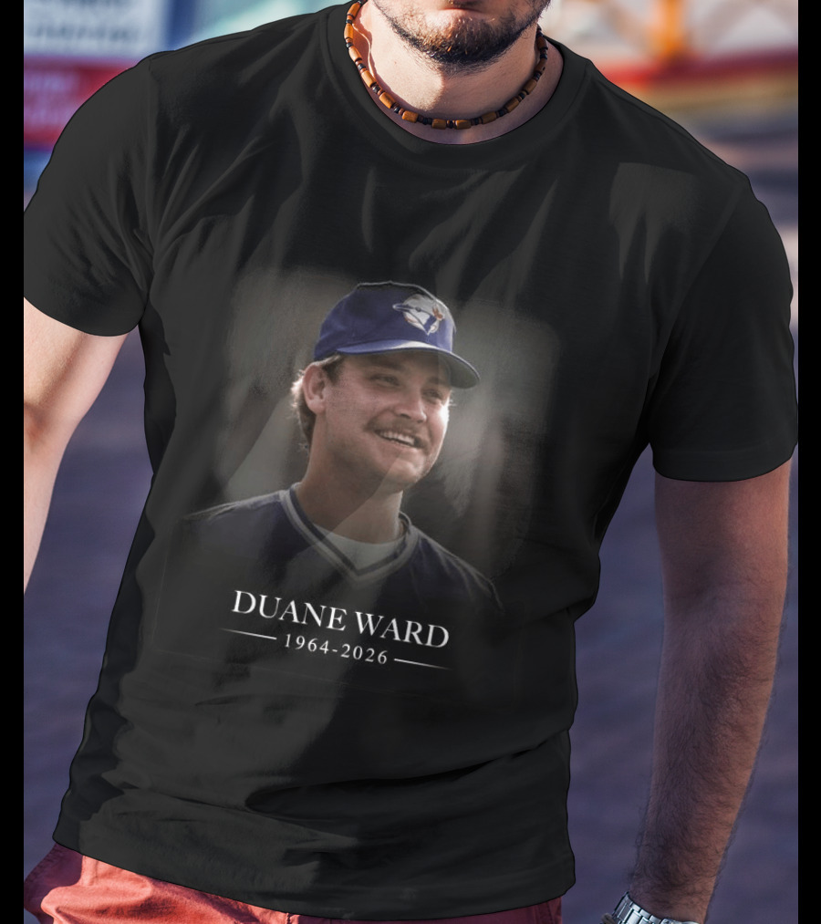 Duane Ward 1964 2026 Toronto Blue Jays Baseball Legend T-Shirt
