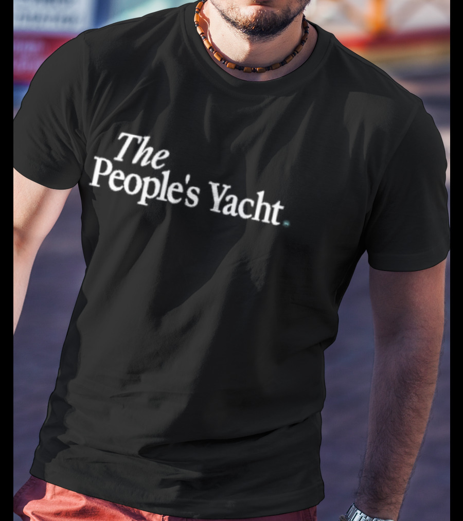 The People's Yacht Classic Nautical Sailing Adventure T-Shirt