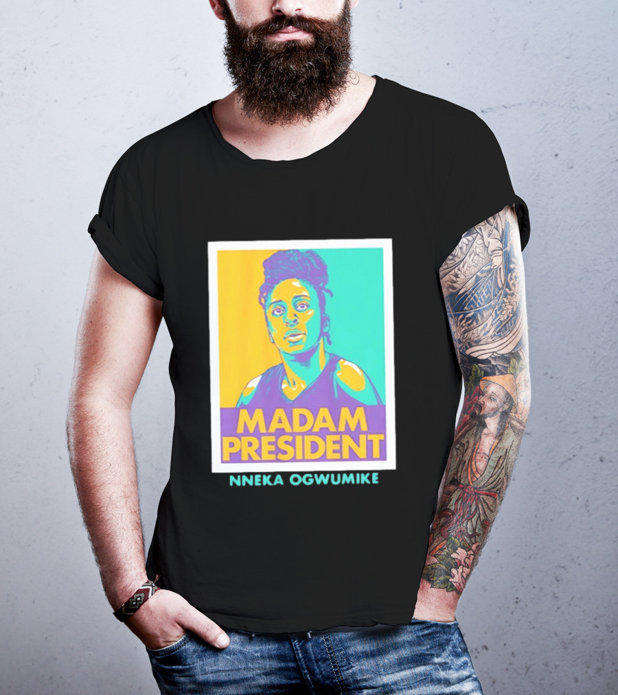 Nneka Ogwumike Madam President Los Angeles Sparks Heroic T-Shirt