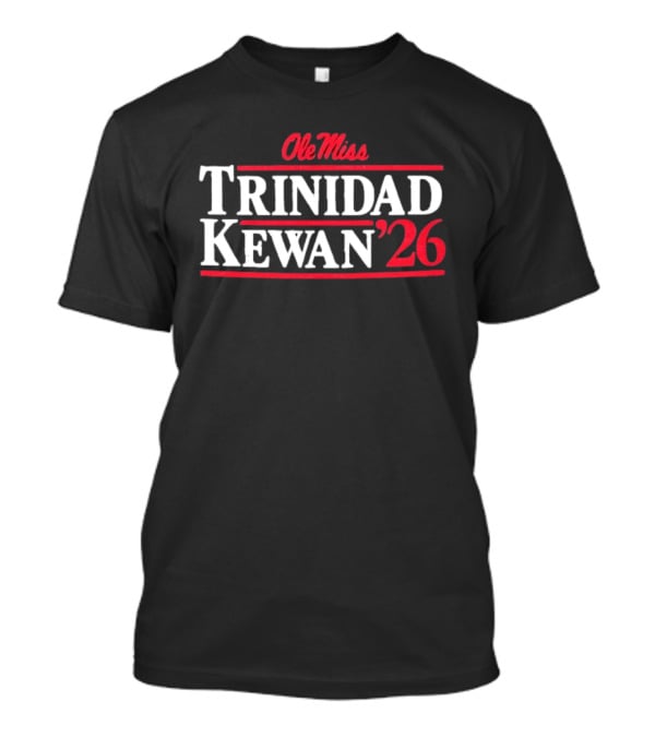 Ole Miss Trinidad Kewan Class Of 2026 T-Shirt