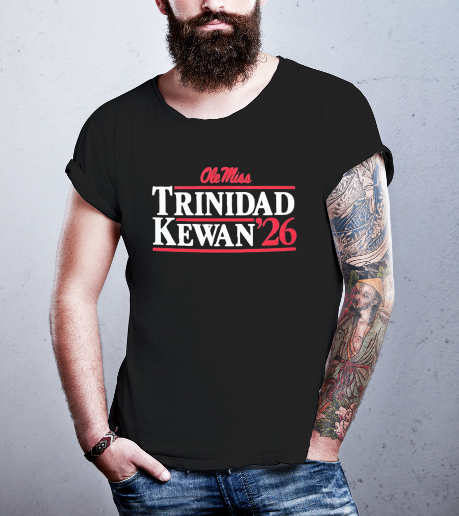 Ole Miss Trinidad Kewan Class Of 2026 T-Shirt