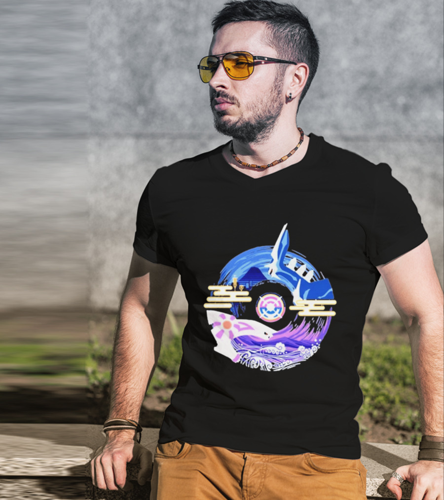 Pokémon GO Tour Sinnoh Los Angeles Kyogre And Groudon Circle T-Shirt