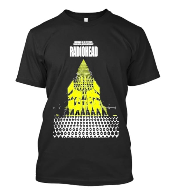 Radiohead Berlin 2025 Tour Dates Uber Arena Germany December 8 9 11 12 T-Shirt