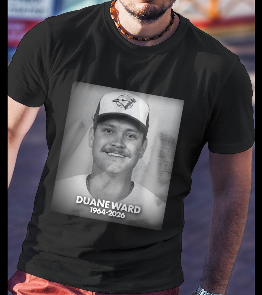 Duane Ward 1964 2026 Blue Jays Memoriam T-Shirt