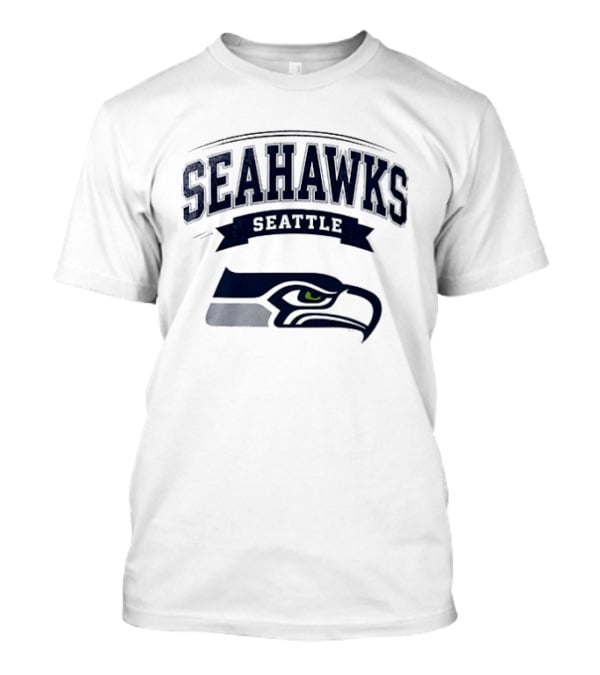 Seattle Seahawks X Ghostface Running Football T-Shirt