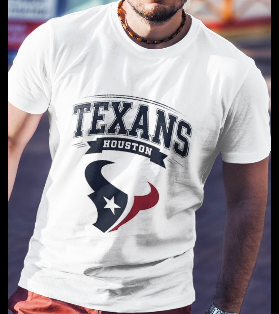Houston Texans Ghostface Running Football T-Shirt