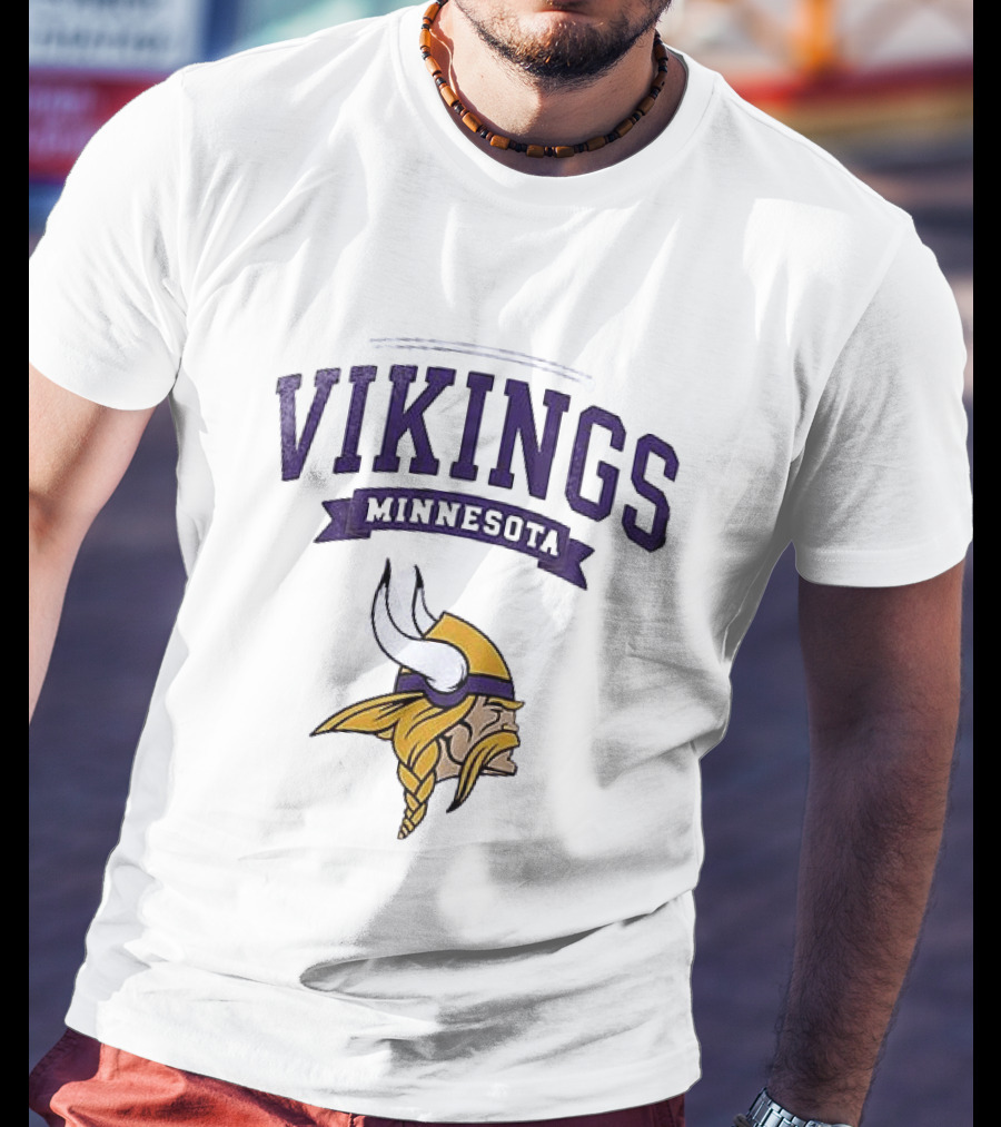 Minnesota Vikings Ghostface Running Football Vikings T-Shirt
