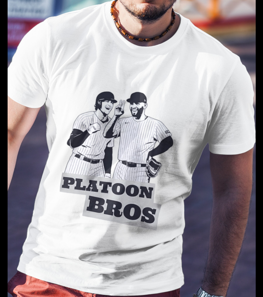 Platoon Bros MLB Baseball Players Iconic Duo T-Shirt