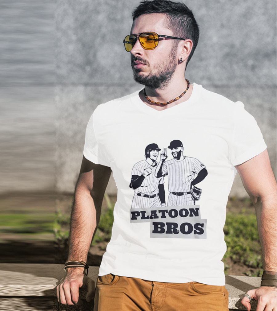 Platoon Bros MLB Baseball Players Iconic Duo T-Shirt