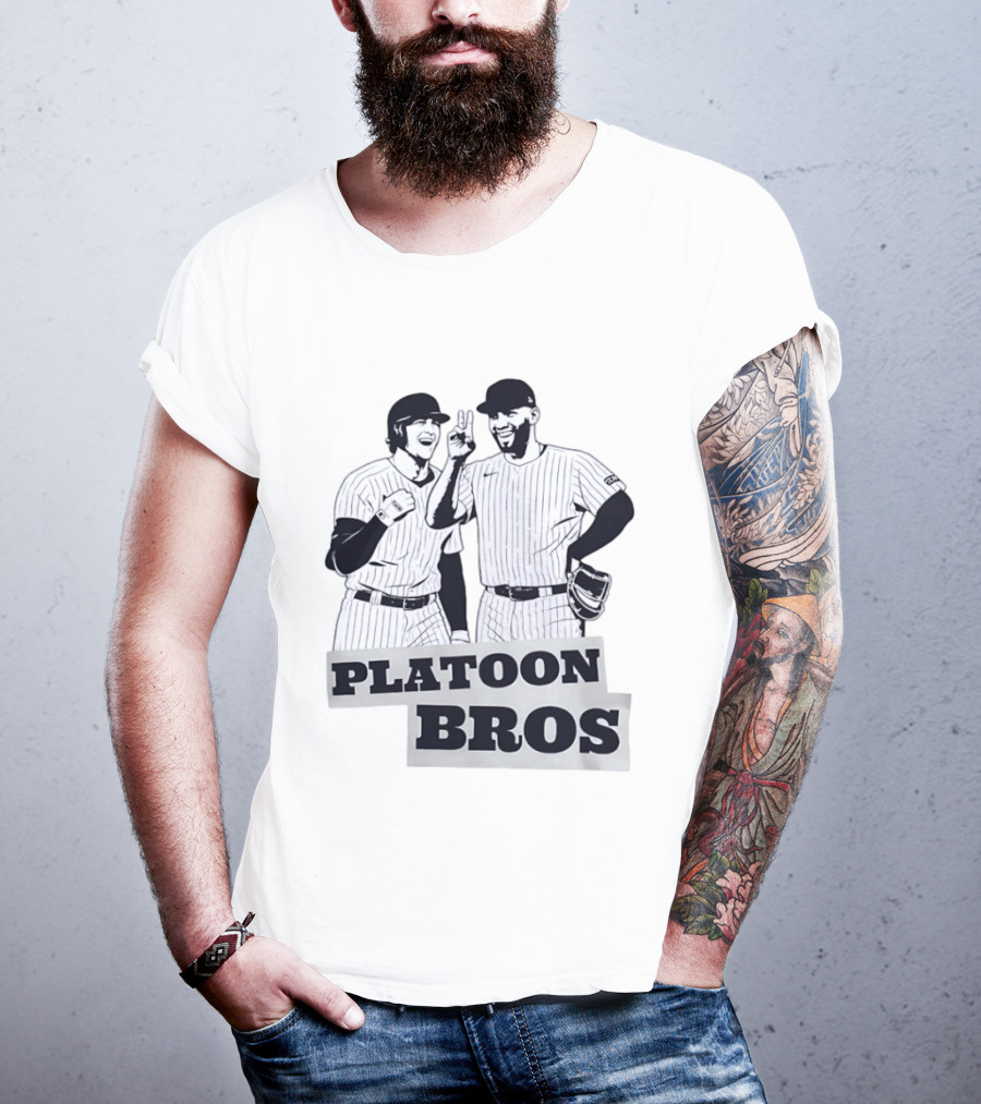 Platoon Bros MLB Baseball Players Iconic Duo T-Shirt
