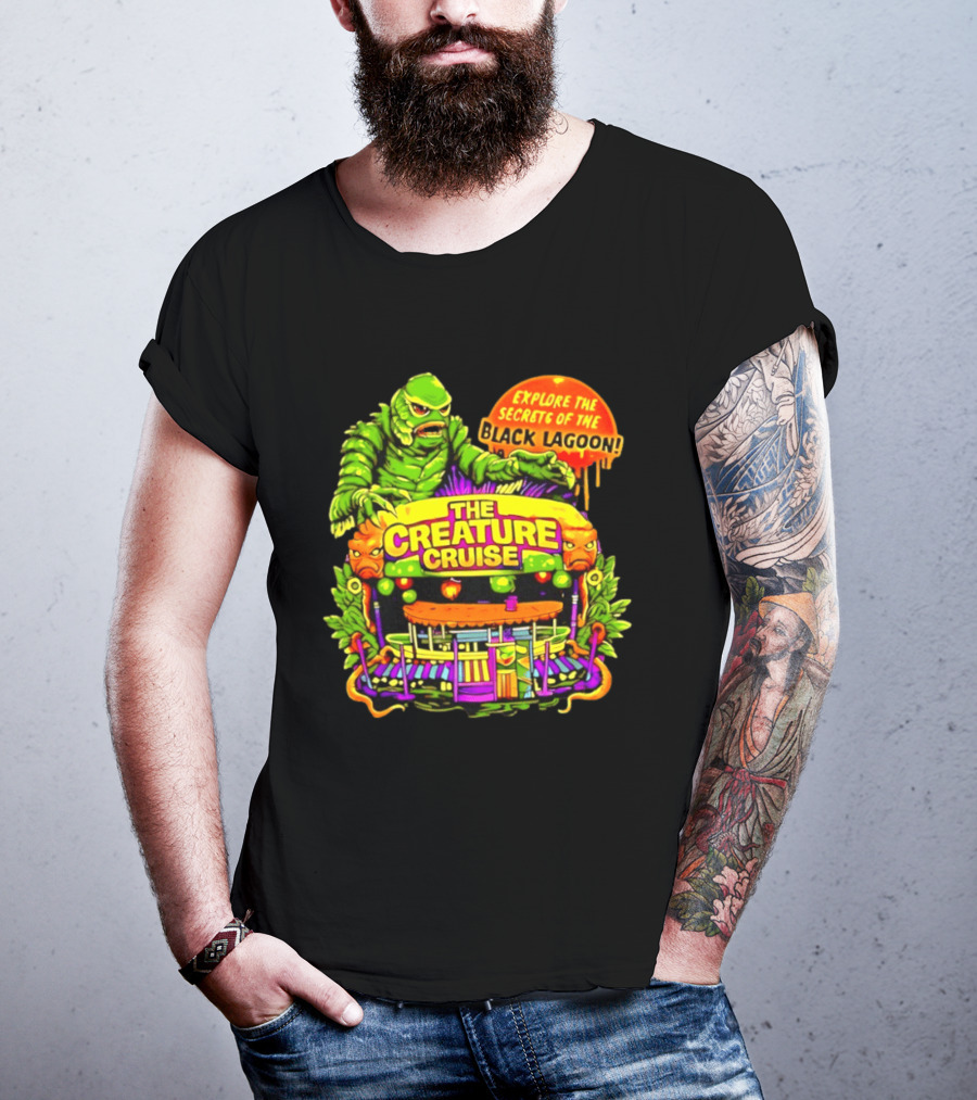 Explore The Secrets Of The Black Lagoon The Creature Cruise Adventure T-Shirt
