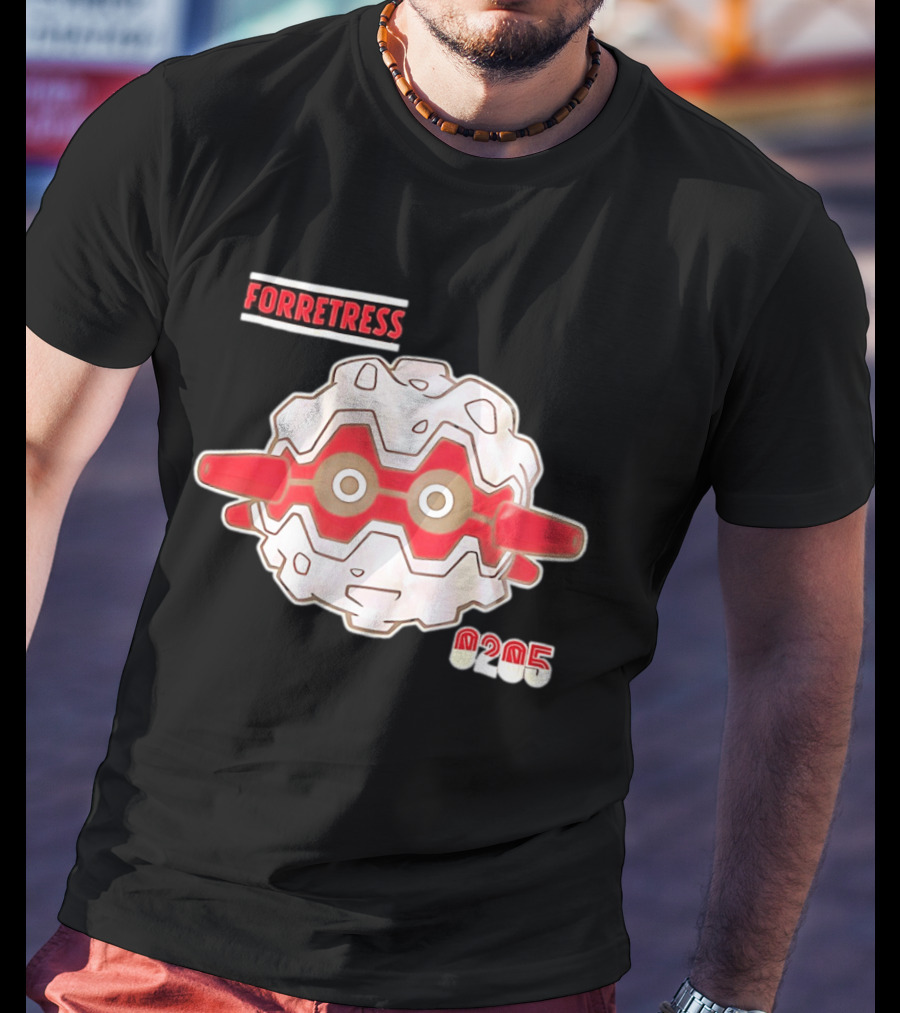 Forretress 205 Pokémon Pokedex T-Shirt