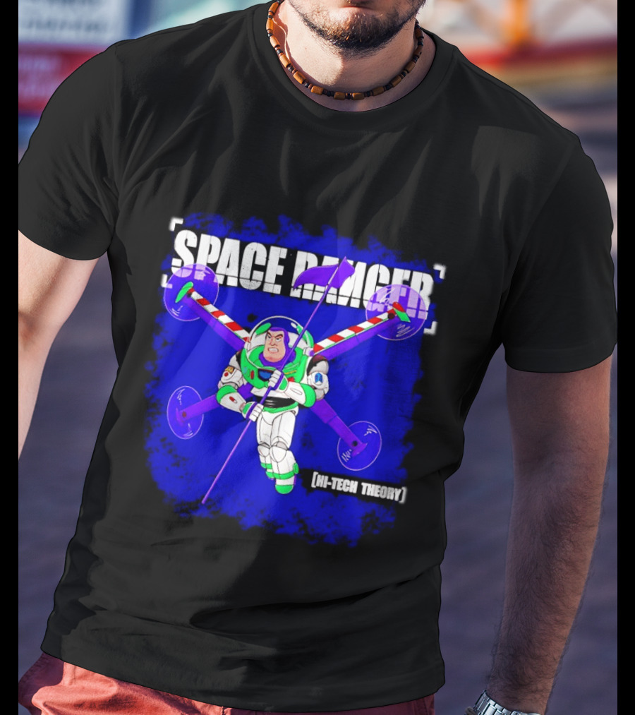 Space Ranger Hi Tech Theory Buzz Lightyear Toy Story T-Shirt