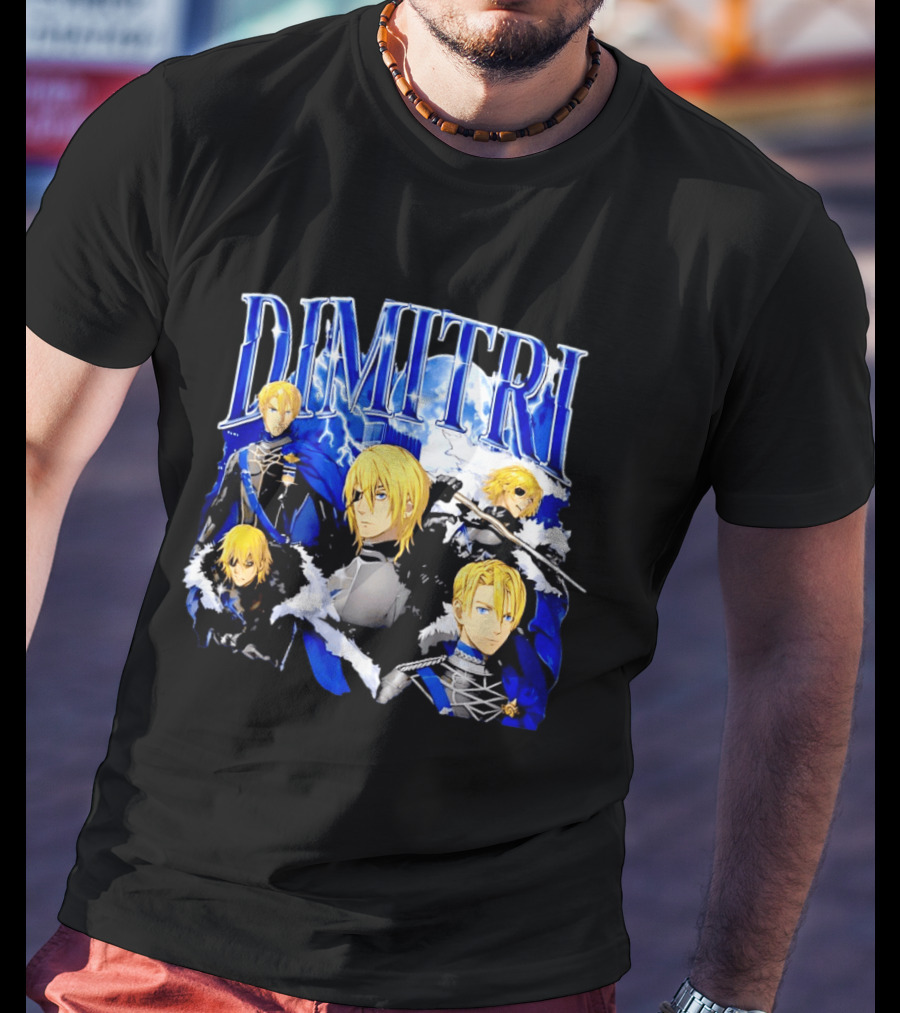 Dimitri Fire Emblem Three Houses Character Compilation T-Shirt