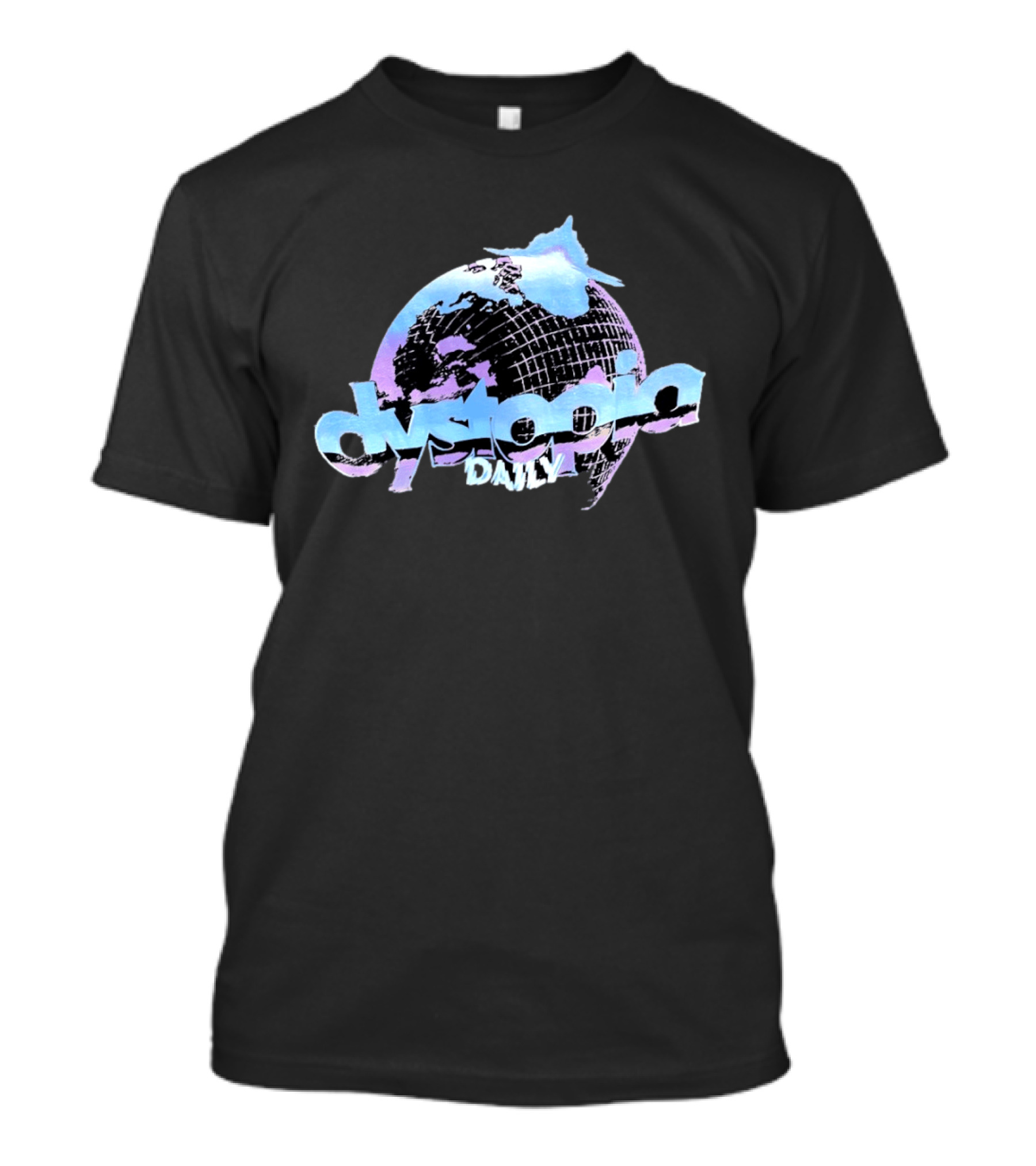 Dystopia Daily Globe Earth Apocalyptic T-Shirt