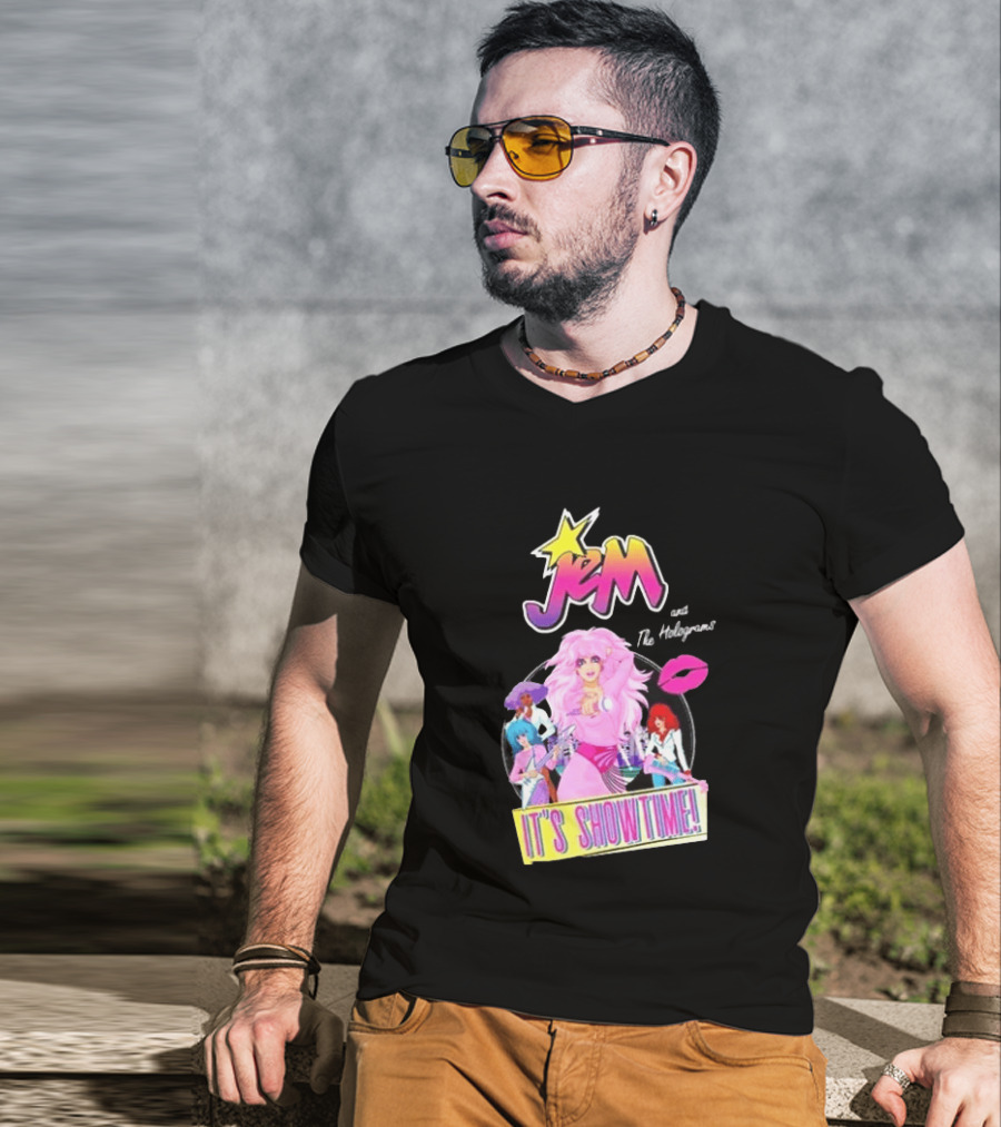 Jem And The Holograms It's Showtime Apology Tour For 40th Anniversary At House Of Blues In San Diego July 23 2026 T-Shirt