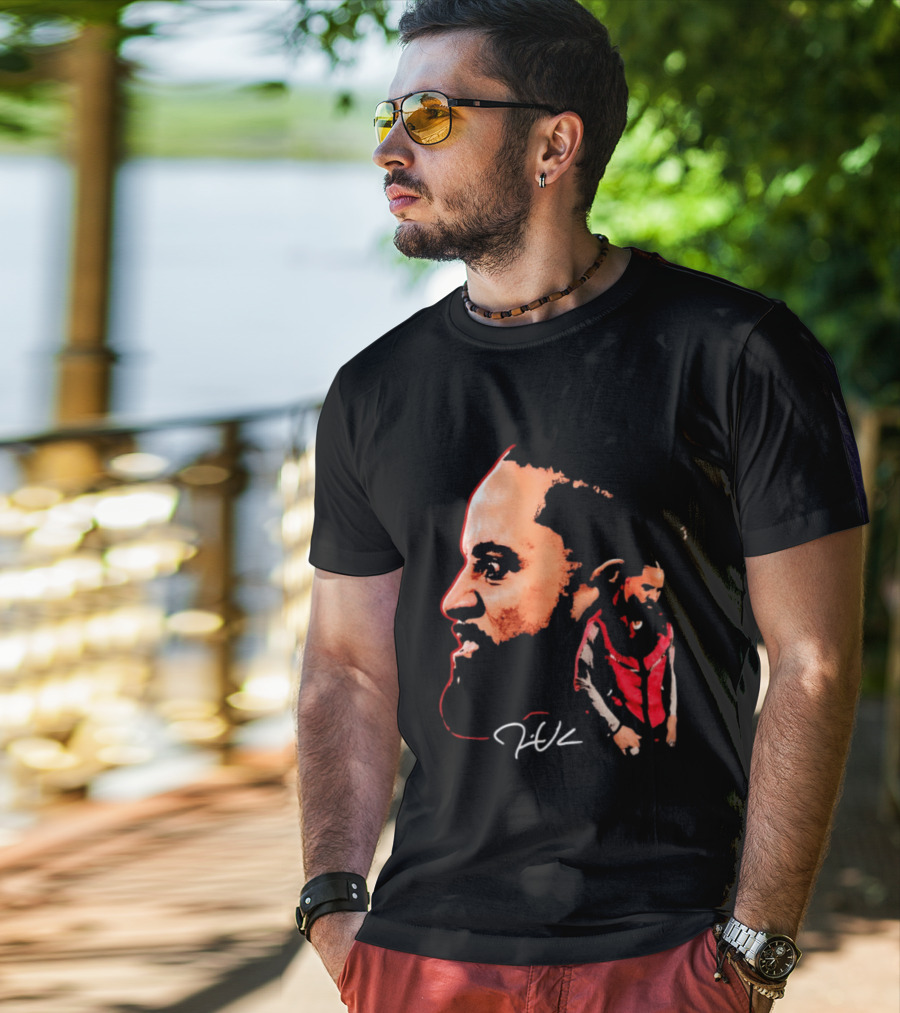 Jimmy Uso WWE Wrestling The Bloodline Abstract T-Shirt