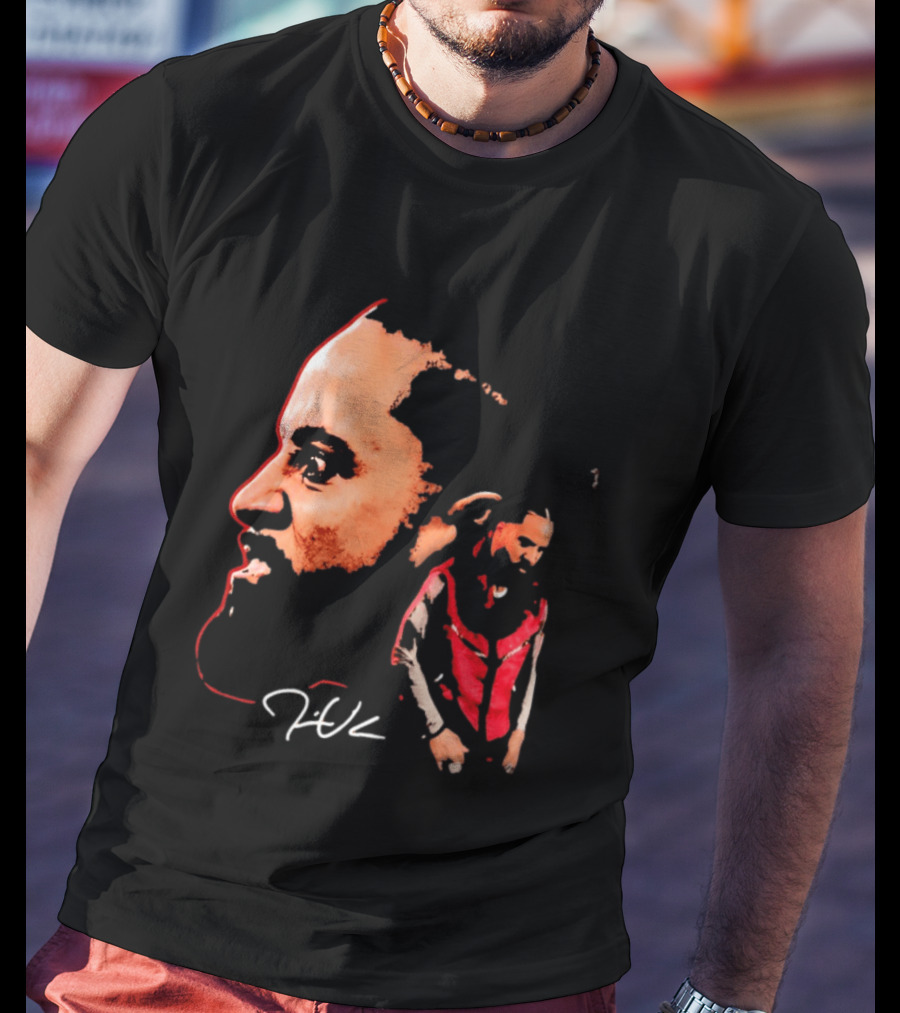 Jimmy Uso WWE Wrestling The Bloodline Abstract T-Shirt