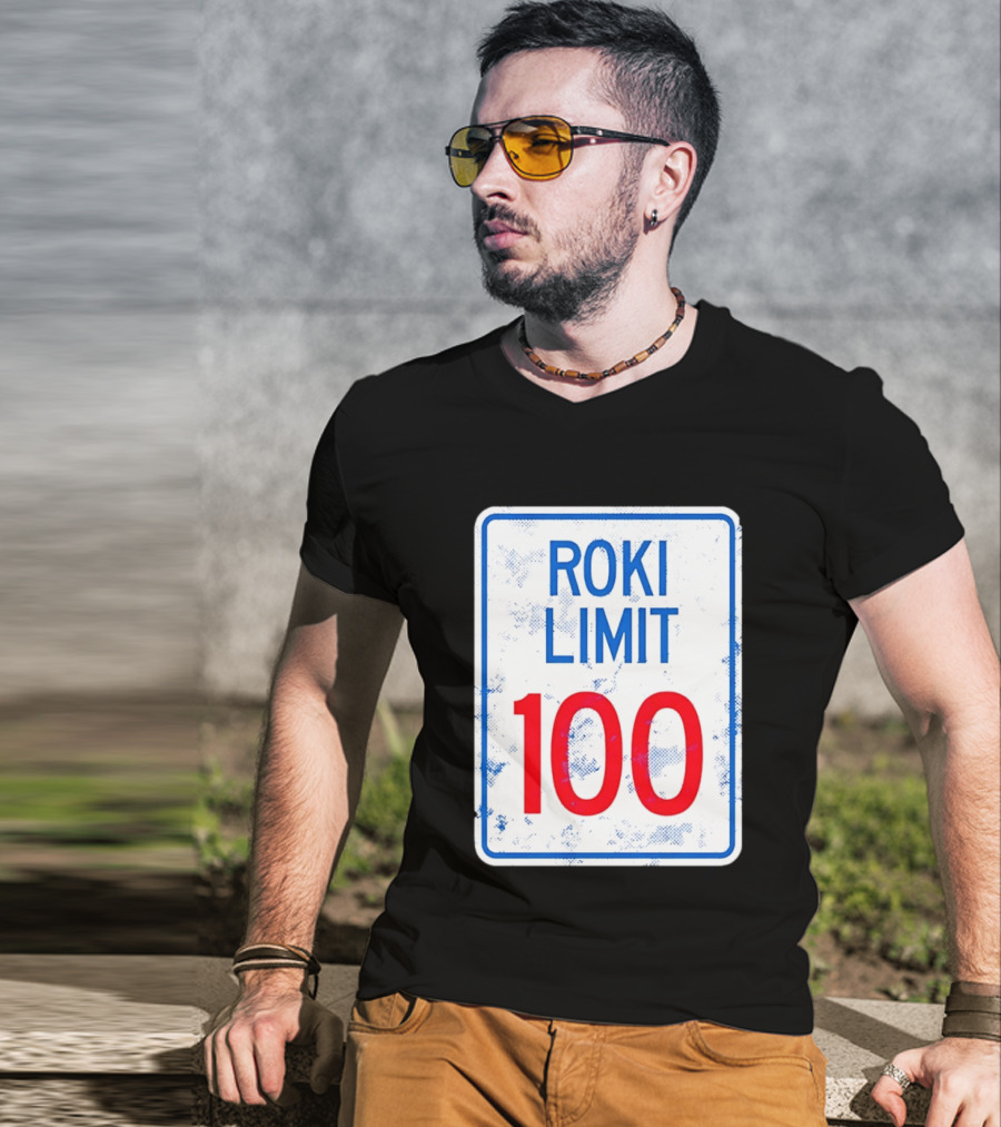 Roki Sasaki Speed Limit 100 Dodgers T-Shirt