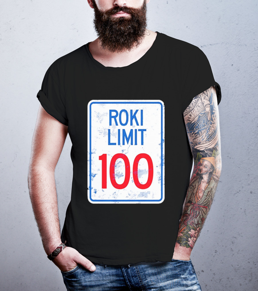 Roki Sasaki Speed Limit 100 Dodgers T-Shirt