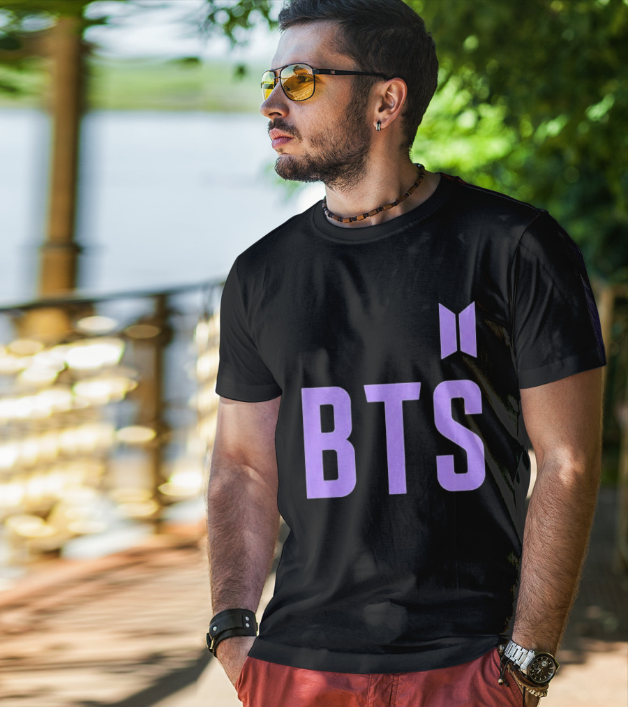 Ronaldinho BTS Iconic Collaboration Purple T-Shirt