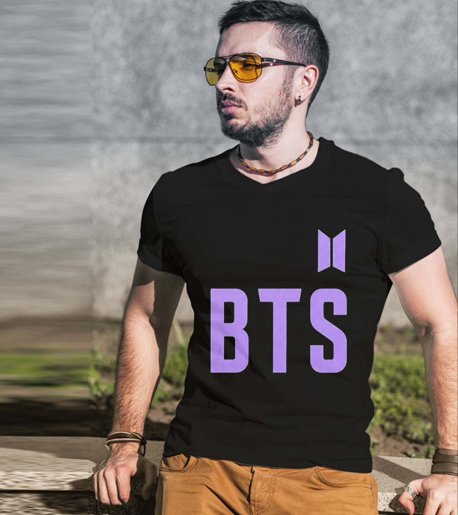 Ronaldinho BTS Iconic Collaboration Purple T-Shirt