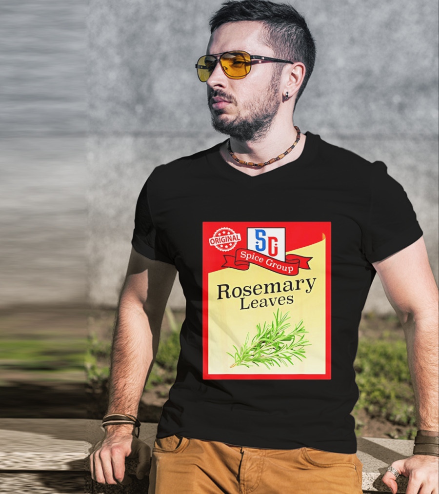 Original SG Spice Group Rosemary Leaves T-Shirt