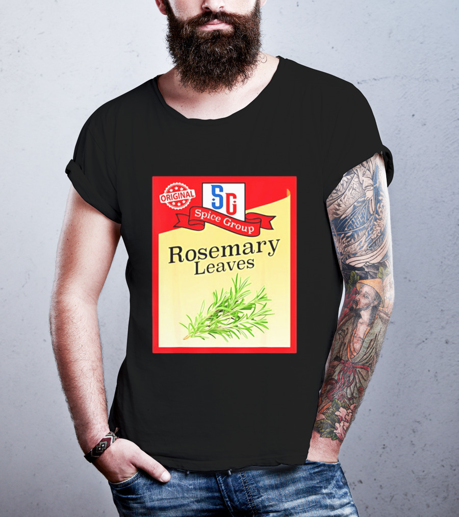 Original SG Spice Group Rosemary Leaves T-Shirt