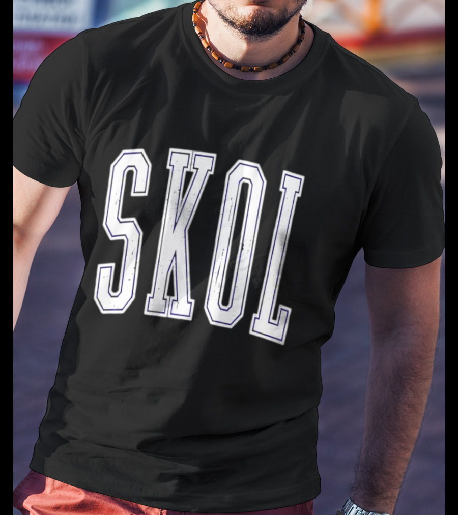 Skol Minnesota Vikings Football Fan T-Shirt