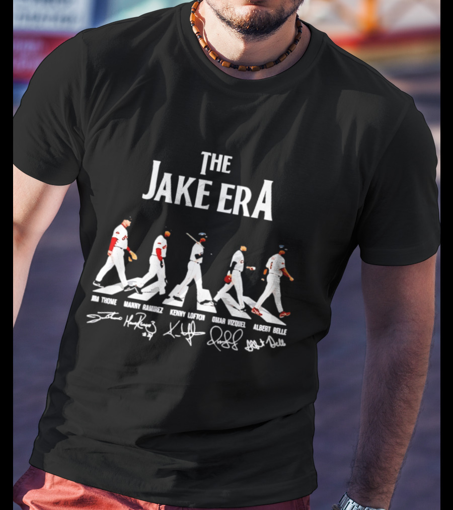 The Jake Era Cleveland Indians Legends Thome Ramirez Lofton Vizquel Belle T-Shirt