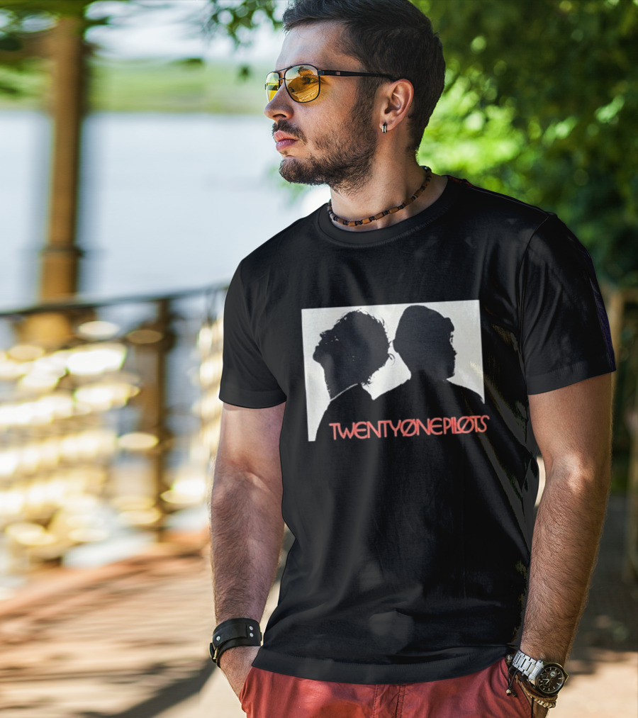 TWENTY ONE PILOTS Silhouette Dual T-Shirt
