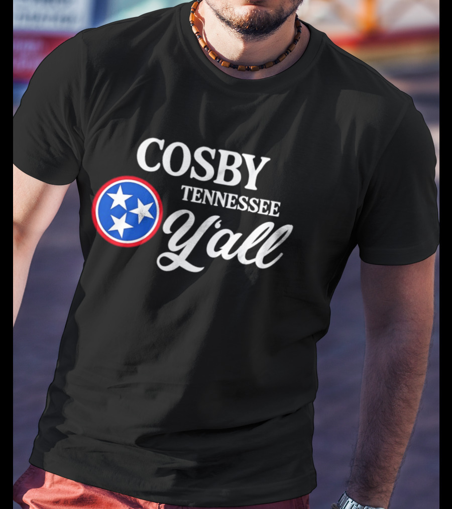 Cosby Tennessee Y'all Three Stars T-Shirt