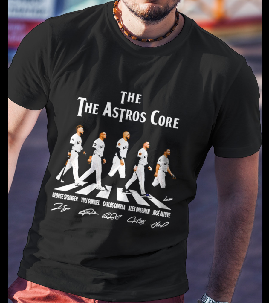 The Astros Core George Springer Yuli Gurriel Carlos Correa Alex Bregman José Altuve T-Shirt