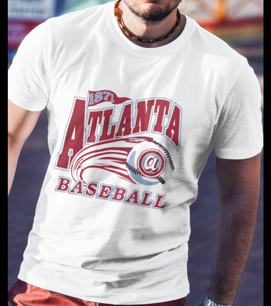 Atlanta Baseball 1871 Vintage Style MLB Team Fan T-Shirt