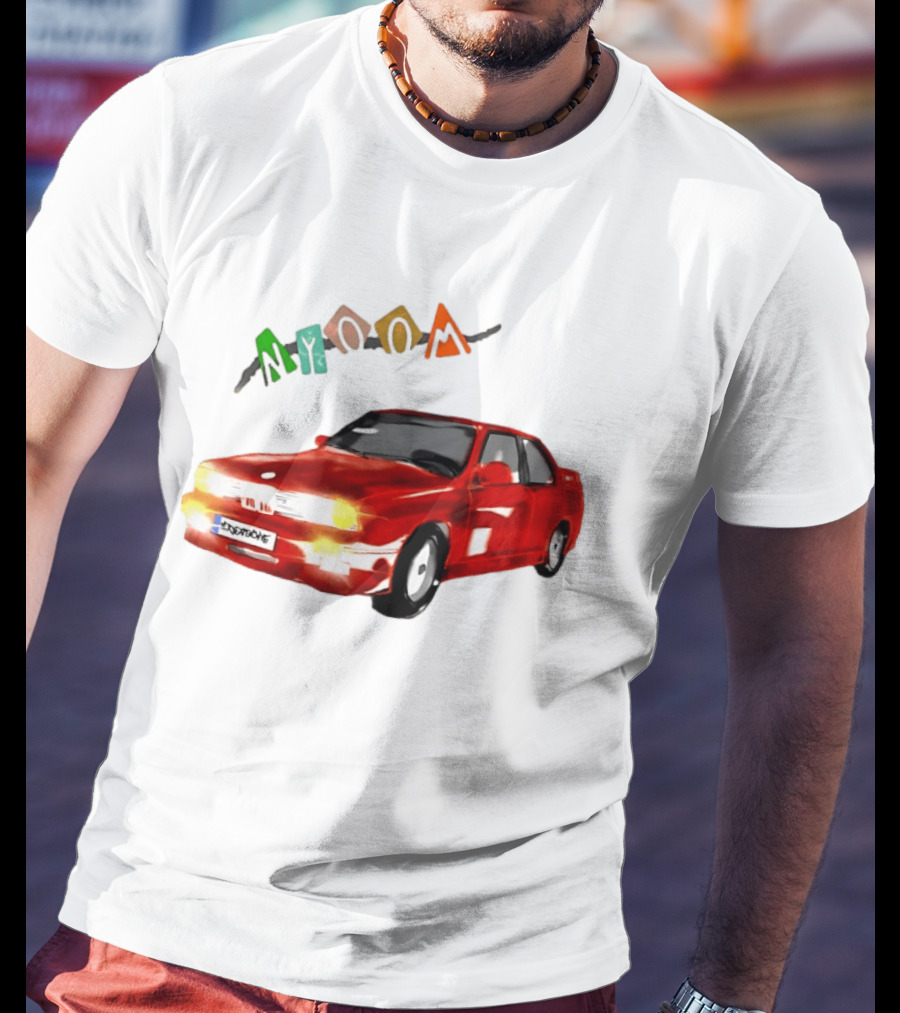 BMW E30 M3 Nyoom Drift Car Adventure T-Shirt