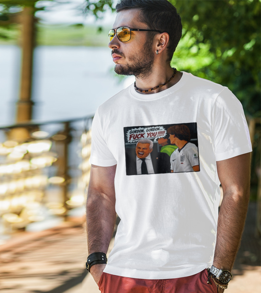 Gordon Gordon Fuck You England Football Meme Comic T-Shirt