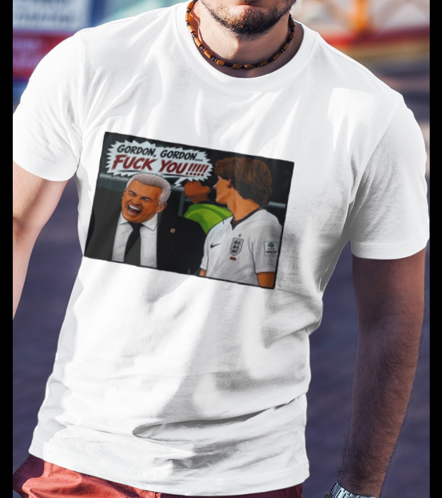 Gordon Gordon Fuck You England Football Meme Comic T-Shirt