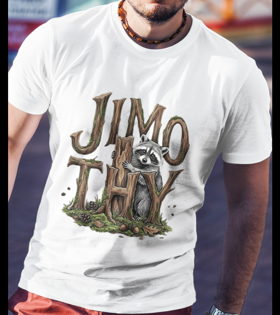 Jimothy The Raccoon Forest Adventure T-Shirt