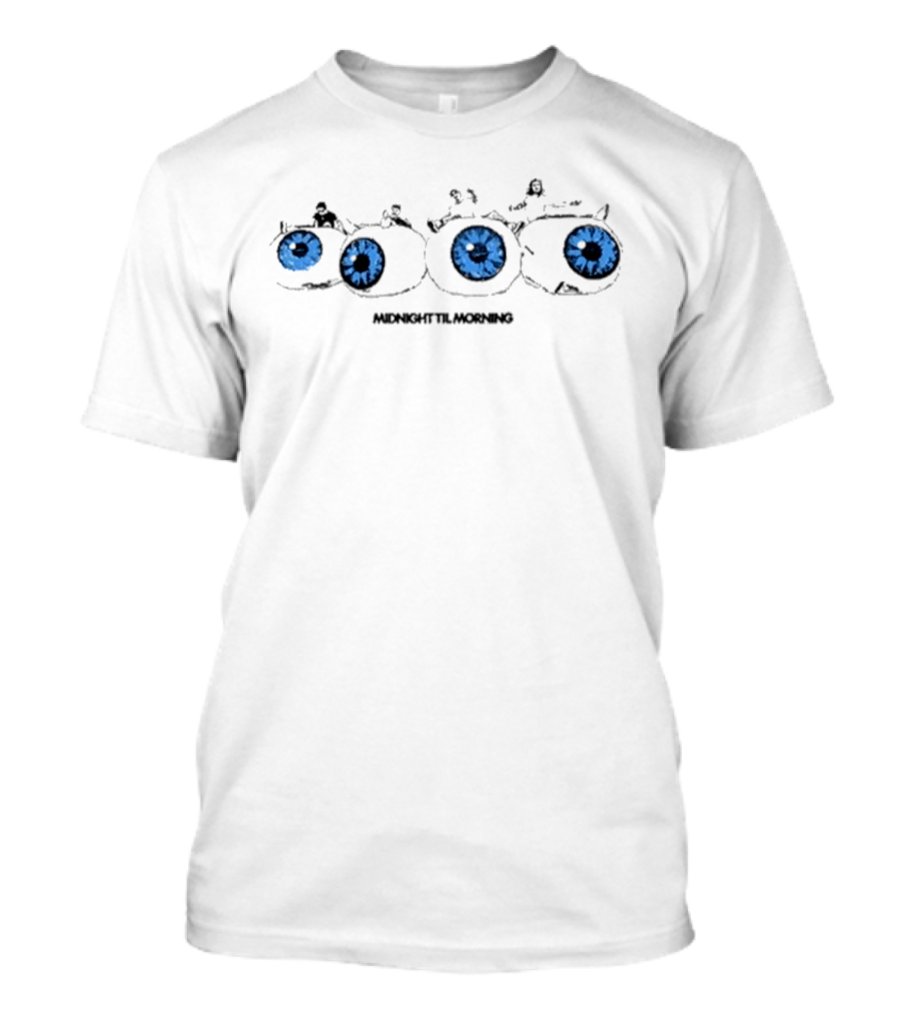 Midnight Til Morning Blue Eyes T-Shirt