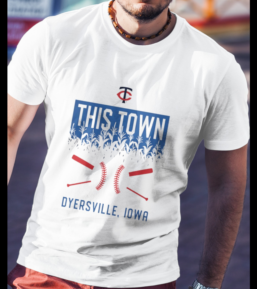 Minnesota Twins 2026 Field Of Dreams Dyersville Iowa This Town T-Shirt