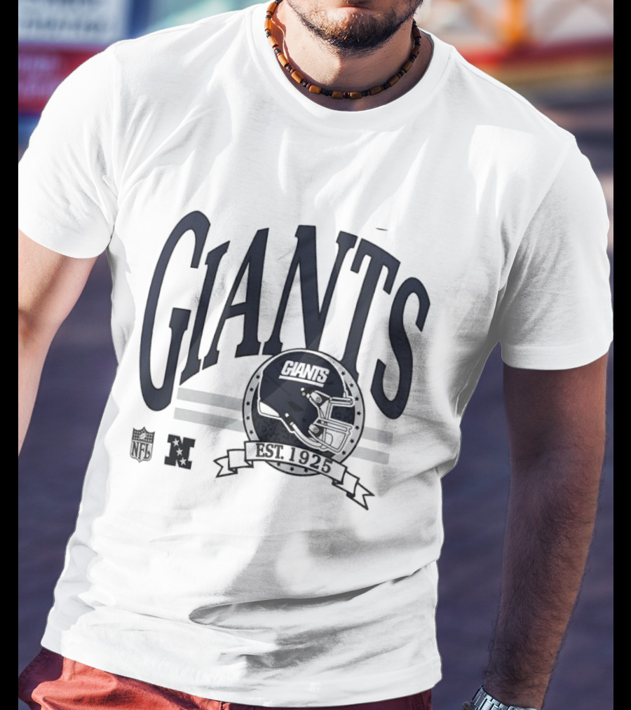 New York Giants Est 1925 Football Helmet T-Shirt