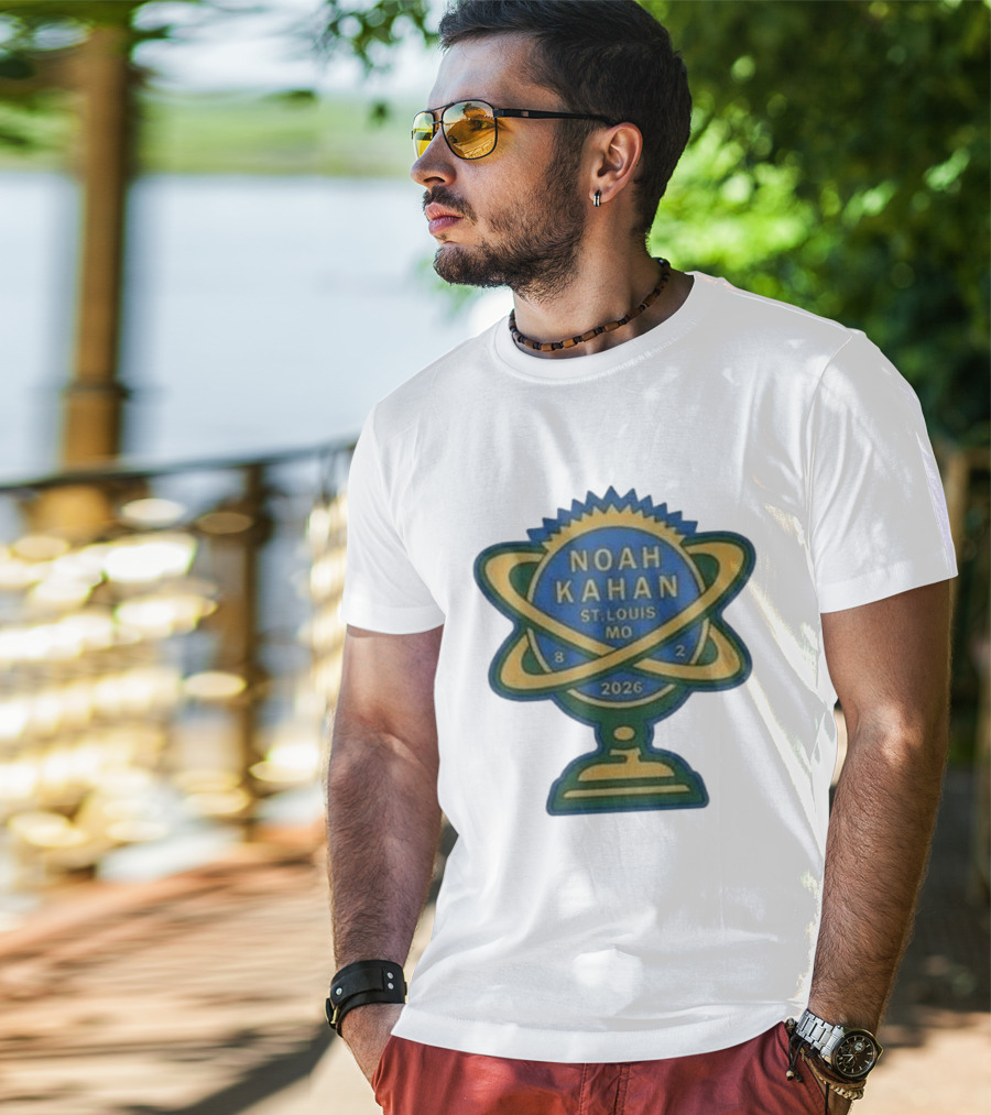 Noah Kahan St. Louis MO August 2 2026 The Great Divide Tour Busch Stadium T-Shirt