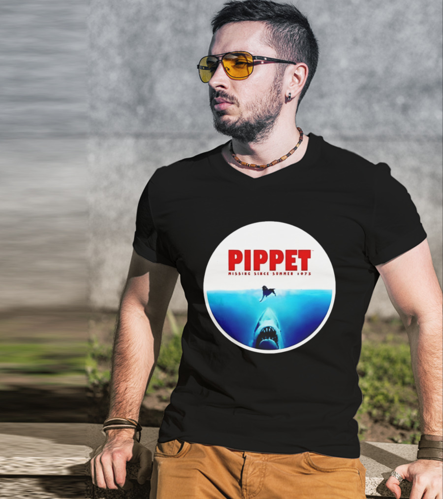 Pippet Missing Since Summer 1975 George M Stoddard Jaws T-Shirt