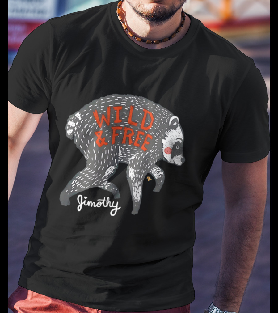 Jimothy Raccoon Wild & Free Festival 2026 T-Shirt