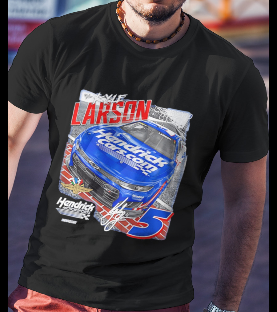 Kyle Larson Hendrick Motorsports No 5 Brickyard 400 T-Shirt